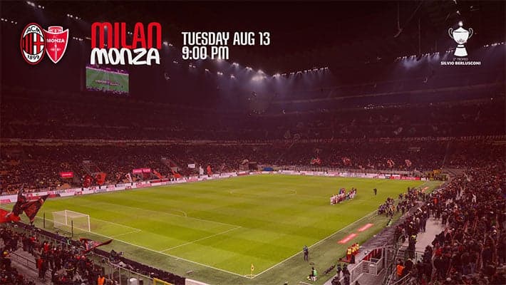 THE "SILVIO BERLUSCONI TROPHY" RETURNS, FEATURING AC MILAN AND AC MONZA