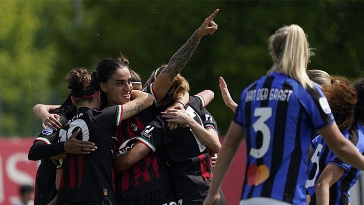 DERBY DELIGHT FOR THE ROSSONERE
