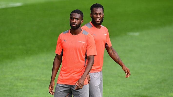 AC MILAN V ATLÉTICO MADRID: SQUAD LIST