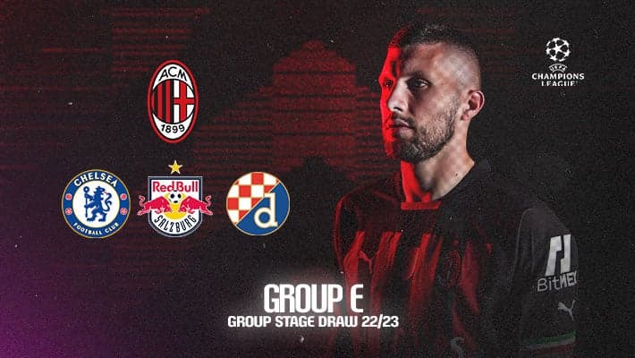 CHAMPIONS LEAGUE, AC MILAN IN GROUP E