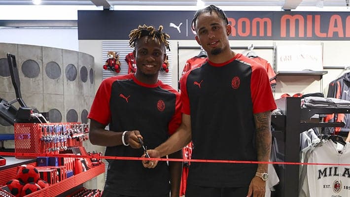 THE INAUGURATION OF THE FIRST ROSSONERI STORE AT MALPENSA AIRPORT