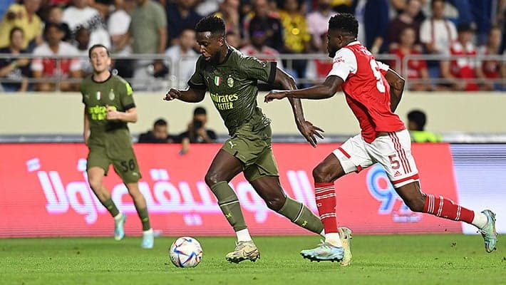 AC MILAN LOSE 2-1 TO ARSENAL IN THE DUBAI SUPER CUP