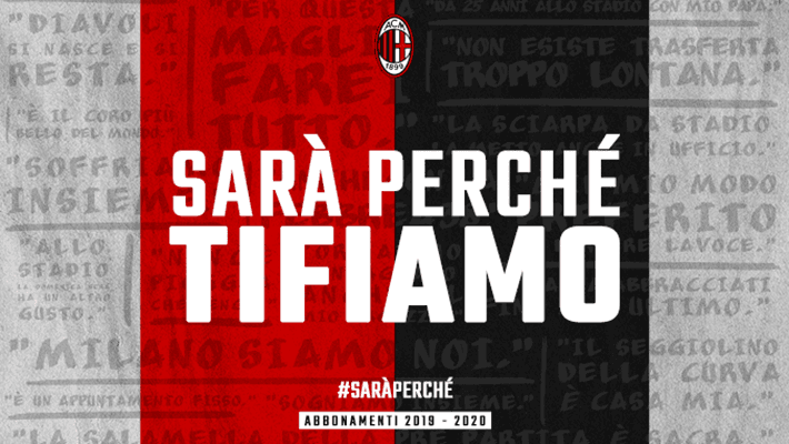2019/20 SEASON TICKETS: NOW ON SALE!